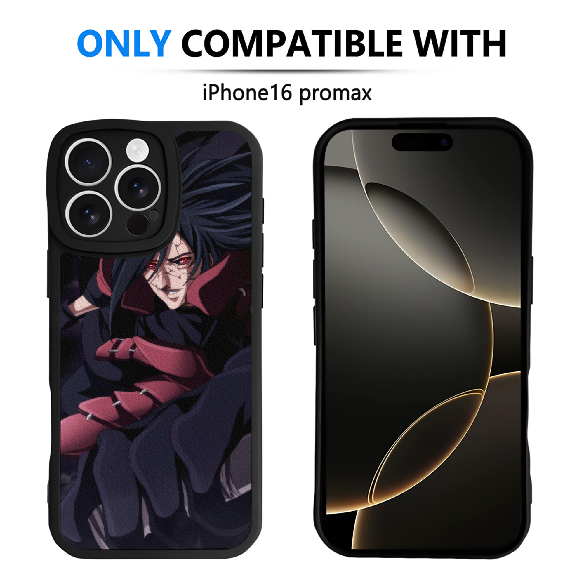 （画像用） NARUTO -ナルト- NARUTO -ナルト- 疾風伝 【iPhone 16シリーズ対応】シリコンスマホケース（レザー調） 材質：シリコン